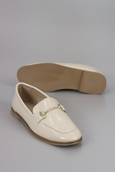 kajal ayakkabı Pier A3 Metal Buckle Ballerinas