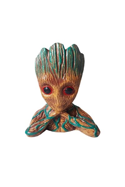 BV Vază decorativă Groot, verde, 22 cm