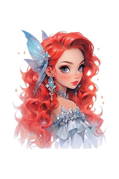 BV Autocolant decorativ - Prințesă - 76 cm