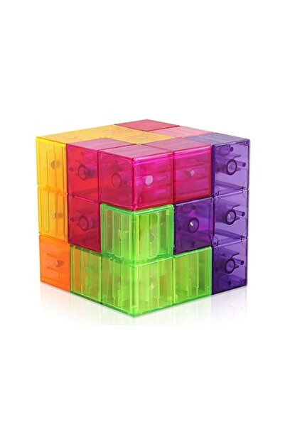 OEM Magic 3D Magnetic Cube - STEM Construction Blocks Set with Magnetic Pieces and Guidebook