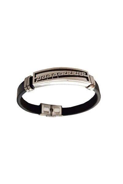 BV -brățară din piele, oțel inoxidabil, A4B67