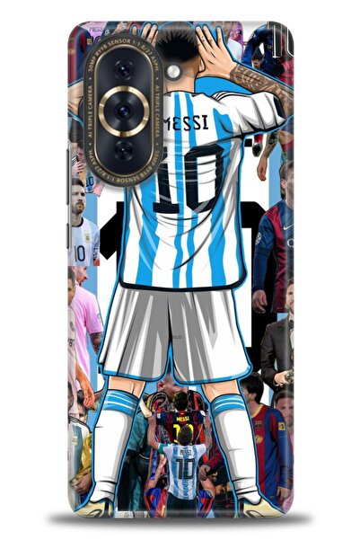 Rulet Aksesuar غطاء متوافق مع هاتف هواوي نوفا 10 برو HD مطبوع - غطاء سيليكون ...