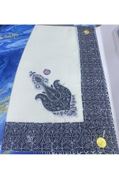SH Shemagh Kashmiri wool shawl