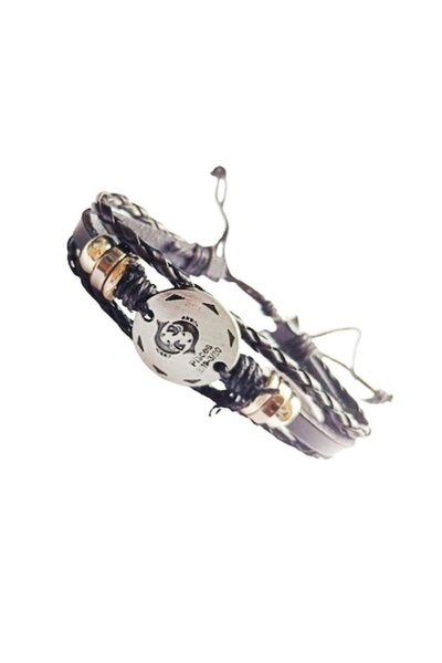 BV -brățară din piele - Zodia Pești (BR48)