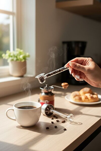 Shila KAHVE ÖLÇÜ KAŞIĞI - DEKORATİF KAHVE KAŞIĞI - KAŞIK