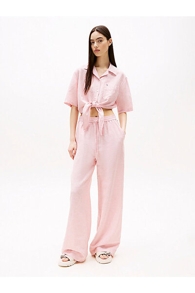 Tommy Hilfiger Women's Tjw Linen Pants