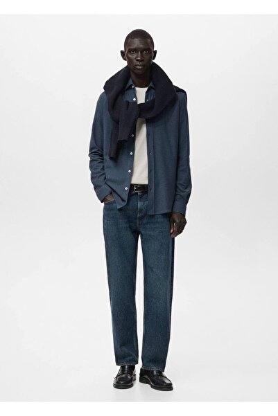 MANGO Man %100 pamuklu slim fit gömlek