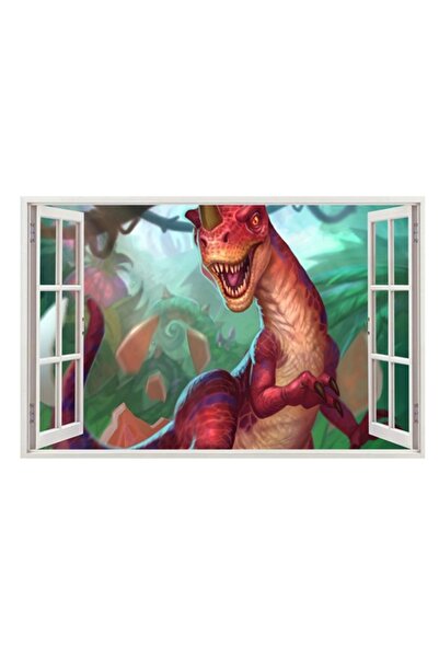 BV Autocolant decorativ cu dinozauri, 85 cm, 4203ST