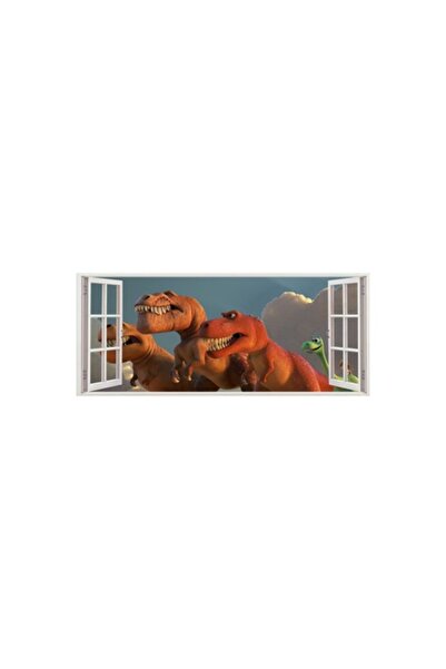 BV Autocolant decorativ cu dinozauri, 85 cm, 4370ST