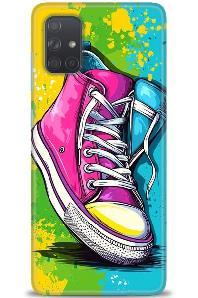 kılıfevreni Samsung Galaxy A71 Compatible A+ Plus Case Hd Printed Cover - Des...