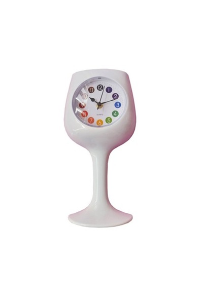 BV Wall clock, Champagne glass, 35 cm, JQ142-1