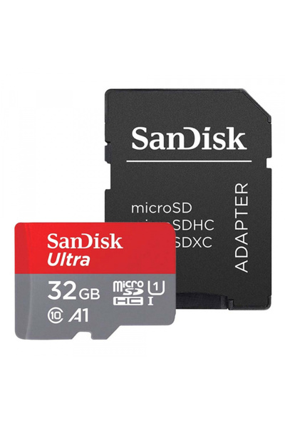 SanDisk Card Memorie microSDHC Ultra Android A1, 32Gb, Clasa 10/ UHS-1 U1, Cu...
