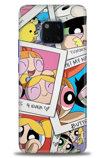 Rulet Aksesuar غطاء متوافق مع هاتف هواوي ميت 20 برو HD مطبوع - غطاء سيليكون م...