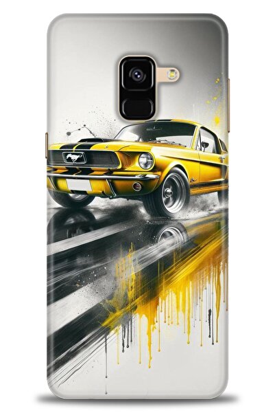 kılıfevreni غطاء متوافق مع هاتف سامسونج جالاكسي A8 2018 A+ Plus غطاء HD مطبوع...