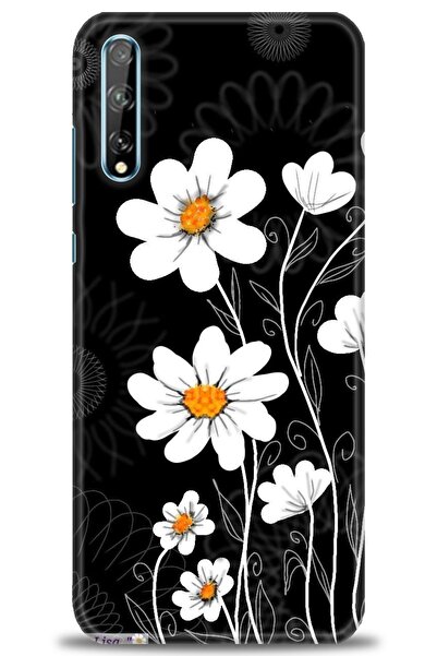 Rulet Aksesuar حافظة متوافقة مع هاتف هواوي بي سمارت إس + واقي شاشة سيراميك غي...