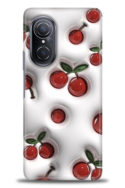 Rulet Aksesuar Huawei Nova 9 SE Uyumlu Kılıf HD Baskılı Kapak - Tasarım Silik...