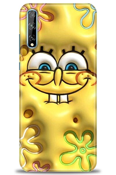 Rulet Aksesuar غطاء متوافق مع هاتف هواوي بي سمارت اس اتش دي مطبوع - غطاء سيلي...