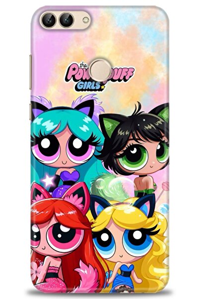 Rulet Aksesuar غطاء متوافق مع هاتف هواوي بي سمارت HD مطبوع - غطاء سيليكون مصم...