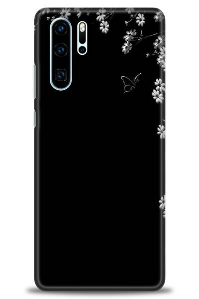 Rulet Aksesuar غطاء متوافق مع هاتف هواوي P30 Pro HD مطبوع - غطاء سيليكون بتصم...