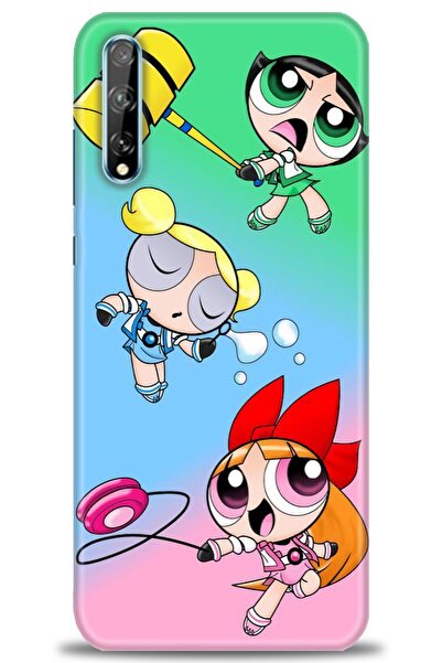 Rulet Aksesuar غطاء متوافق مع هاتف هواوي بي سمارت اس HD مطبوع - غطاء سيليكون ...