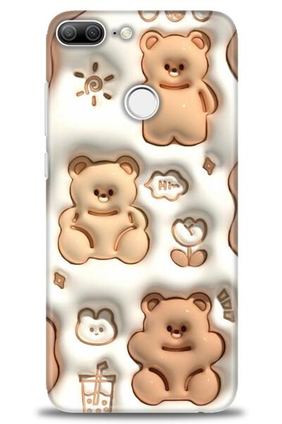 Rulet Aksesuar Huawei Honor 9 Lite Uyumlu Kılıf HD Baskılı Kapak - Tasarım Si...