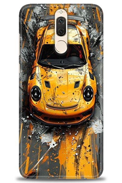 Rulet Aksesuar غطاء متوافق مع هاتف هواوي ميت 10 لايت HD مطبوع - غطاء سيليكون ...