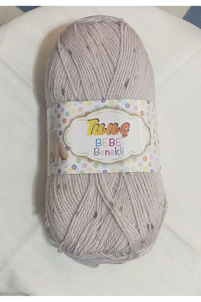 Tunç Benekli Bebe İpi Akıllı Örgü İpi (5 adet) no 5827 taş renk