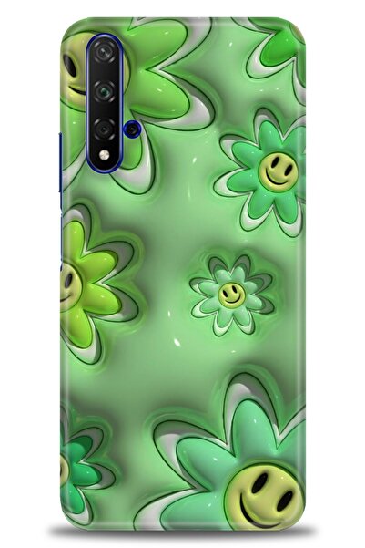 Rulet Aksesuar غطاء متوافق مع هاتف هواوي هونر مطبوع HD - غطاء سيليكون بتصميم ...