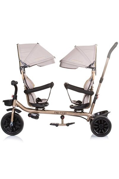 Chipolino Twin tricycle Hip Hop (sand)