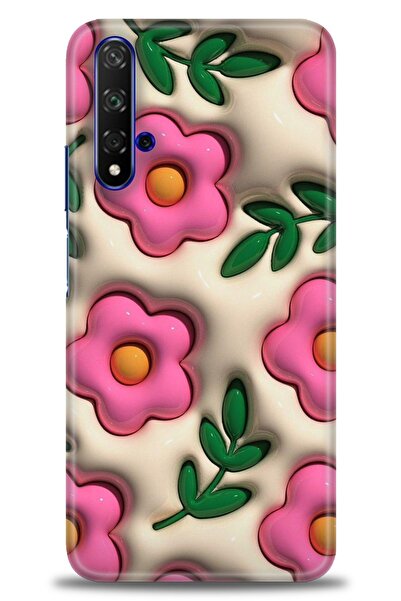 Rulet Aksesuar غطاء متوافق مع هاتف هواوي هونر مطبوع HD - غطاء سيليكون بتصميم ...