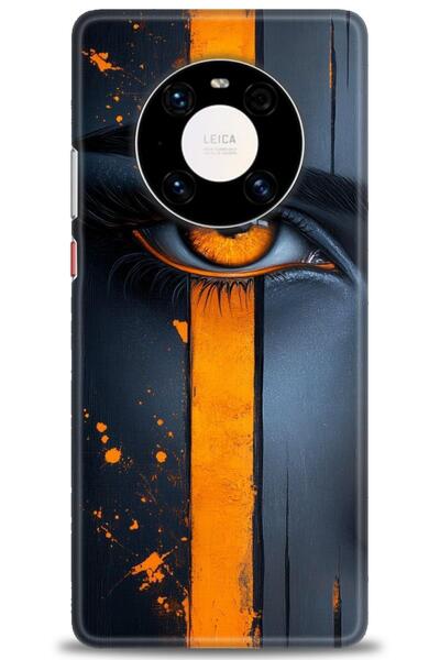 Rulet Aksesuar غطاء متوافق مع هاتف هواوي ميت 40 برو HD مطبوع - غطاء سيليكون م...