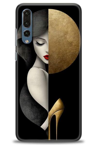 Rulet Aksesuar غطاء متوافق مع هاتف هواوي P20 Pro HD مطبوع - غطاء سيليكون مصمم...