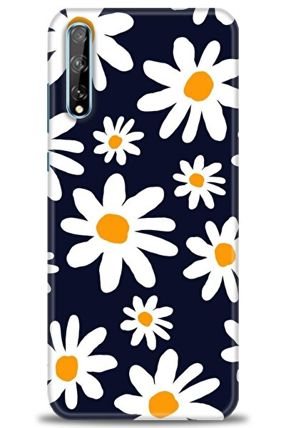 Rulet Aksesuar غطاء متوافق مع هاتف هواوي P Smart S HD مطبوع - غطاء سيليكون مص...