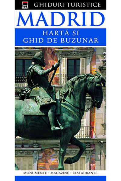 Rao Madrid - ghid de buzunar + harta plianta