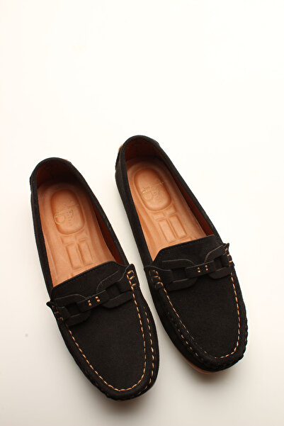 İDİL SİYAH SÜET KADIN ROK