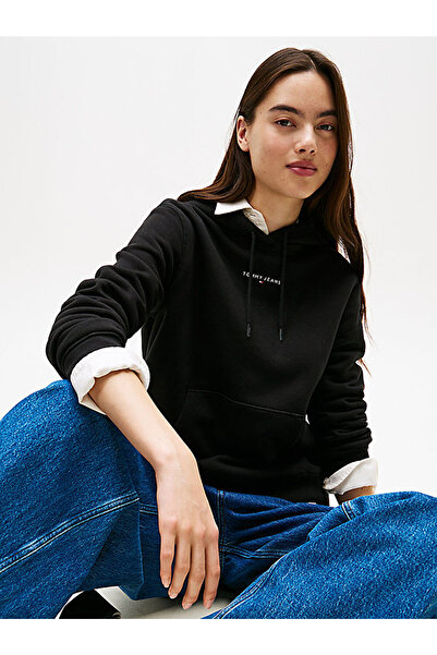 Tommy Hilfiger Women's Tjw Regular Linear Hoodie