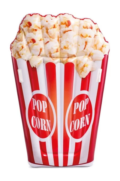 Intex Nafukovací plážový matrac, Popcorn, Intex, 178 × 124 cm