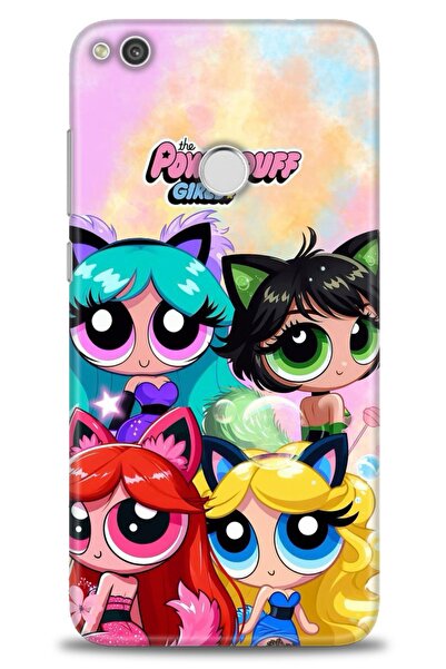 Rulet Aksesuar حافظة متوافقة مع هاتف هواوي P9 لايت 2017 HD مطبوع + واقي شاشة ...