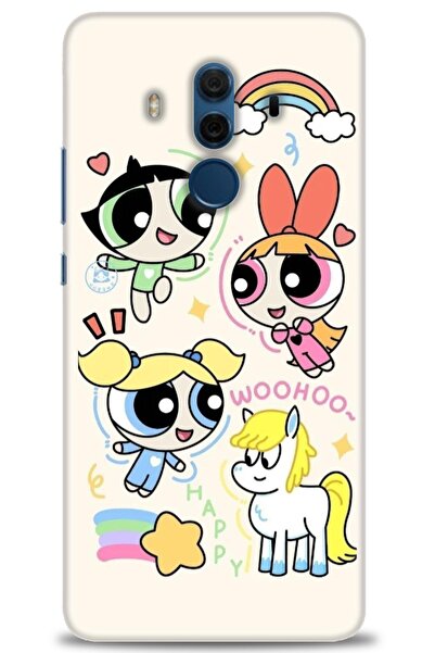 Rulet Aksesuar غطاء متوافق مع هاتف هواوي ميت 10 برو HD مطبوع - غطاء سيليكون م...