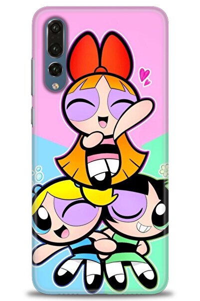 Rulet Aksesuar غطاء متوافق مع هاتف هواوي P20 برو HD مطبوع + واقي شاشة سيراميك...