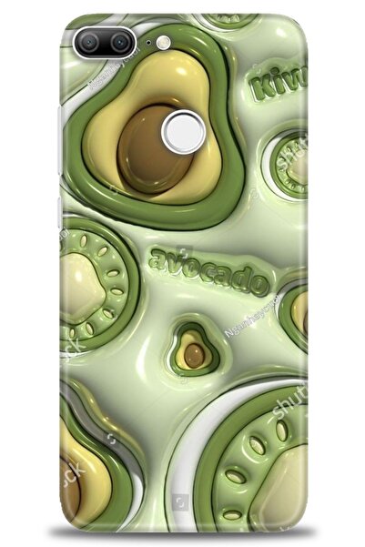 Rulet Aksesuar غطاء متوافق مع هاتف هواوي هونر 9 لايت HD مطبوع - غطاء سيليكون ...