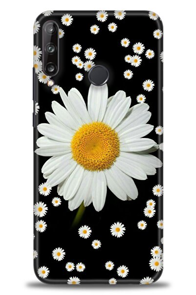 Rulet Aksesuar غطاء متوافق مع هاتف هواوي P40 Lite E HD مطبوع - غطاء سيليكون م...