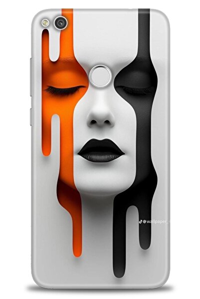 Rulet Aksesuar غطاء متوافق مع هاتف هواوي P9 لايت 2017 HD مطبوع - غطاء سيليكون...