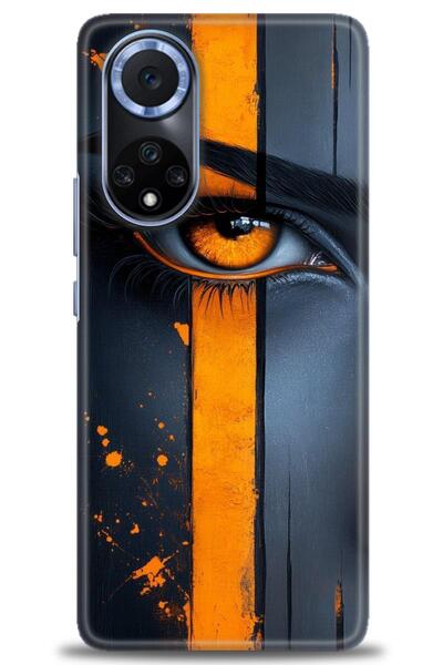 Rulet Aksesuar غطاء متوافق مع هاتف هواوي هونر مطبوع HD - غطاء سيليكون مصمم - 142