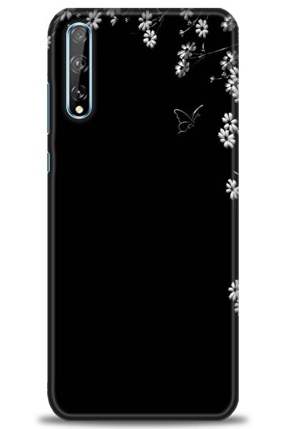 Rulet Aksesuar حافظة متوافقة مع هاتف هواوي بي سمارت إس + واقي شاشة سيراميك غي...