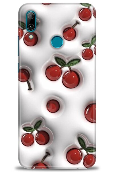 Rulet Aksesuar غطاء متوافق مع هاتف هواوي بي سمارت 2019 HD مطبوع - غطاء سيليكو...