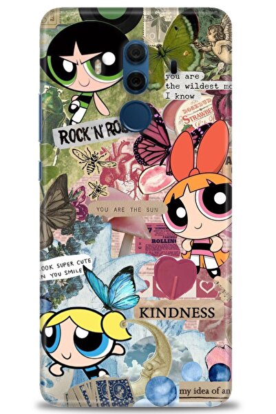 Rulet Aksesuar غطاء متوافق مع هاتف هواوي ميت 10 برو HD مطبوع - غطاء سيليكون م...