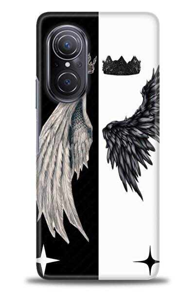 Rulet Aksesuar غطاء متوافق مع هاتف هواوي نوفا 9 SE HD مطبوع - غطاء سيليكون مص...