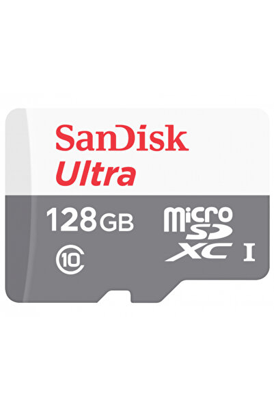 SanDisk Κάρτα Μνήμης microSDXC Ultra, 128Gb, ​ ​ Class 10 SDSQUNR-128G-GN6MN