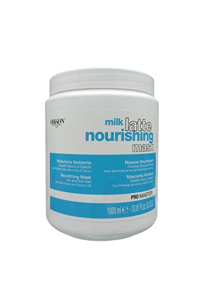 Dixon Mask for dry and dull hair with milk proteins and coconut oil, detangling 1000 ml